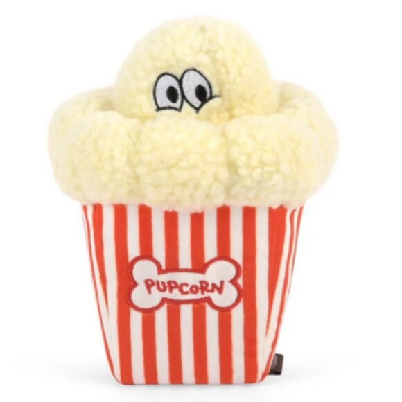 NWT ~ Hollywoof Poppin' Pupcorn Dog Toy  (3.1" (L) x 3.3" (W) x 6.7" (H) - Picture 1 of 9